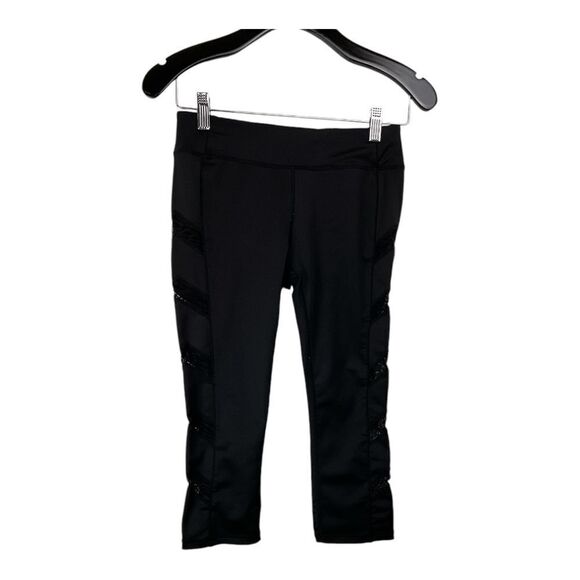 Marc New York Leggings Womens Small Fairy Grudge, Whimsigoth Lace Sides Capris‎ - Picture 1 of 4